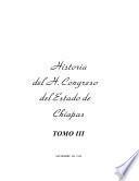 Historia del H. Congreso del Estado de Chiapas