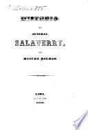Historia del jeneral Salaverry