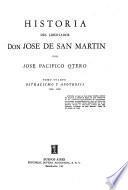 Historia del libertador, don José de San Martín