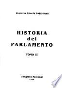 Historia del Parlamento