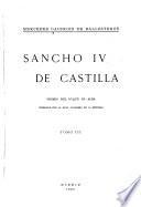 Historia del reinado de Sancho IV de Castilla