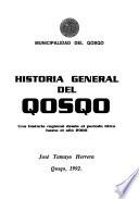 Historia general del Qosqo