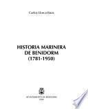 Historia marinera de Benidorm, 1781-1950