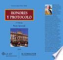HONORES Y PROTOCOLO. 3a EDICIÓN