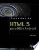 Libro HTML5 para iOS y Android