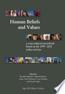Human Beliefs and Values