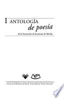I Antologia de poesia de la Asociacion de Escritores de Merida