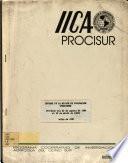 IICA: Informe de la Mision de Evaluacion