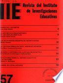 IIE: Revista del Instituto de Investigaciones Educativas