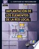 Libro Implantación de los elementos de la red local (MF0220_2)