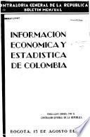 Información económica y estadística de Colombia