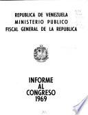 Informe al Congreso de la República