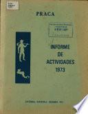Informe de Actividades 1973