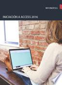 Iniciación a Access 2016