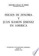 Inicios de Zenobia y Juan Ramón Jiménez en América