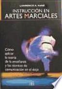 Libro Instrucción en artes marciales