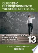 Libro Internacionalización e innovación de la empresa