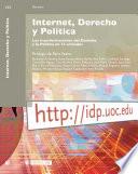 Libro Internet, Derecho y Politica/ Internet, Right and Politics