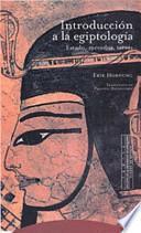 Libro Introducción a la egiptología
