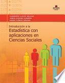 Libro Introducción a la estadística con aplicaciones en ciencias sociales