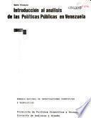 Introducción al análisis de las políticas públicas en Venezuela
