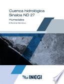 Libro Inventario de Humedales Escala 1:50 000. Informe de la Cuenca Hidrológica. Sinaloa N/D 27