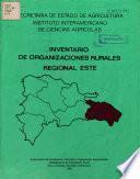 Inventario de Organizaciones Rurales Region Este