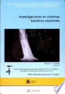 Investigaciones en sistemas kársticos españoles
