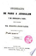 Itinerario de Paris a Jerusalen