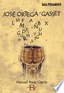 Libro José Ortega y Gasset