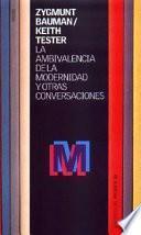 Libro La ambivalencia de la modernidad y otras conversaciones