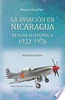Libro La aviación en Nicaragua: Reseña histórica 1922-1976 (segunda edición)