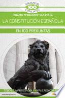 Libro La Constitución española en 100 preguntas
