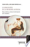 Libro La educación en la filosofía antigua
