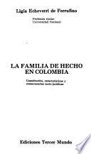 La familia de hecho en Colombia