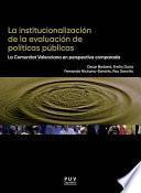 Libro La institucionalización de la evaluación de políticas públicas