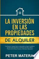 Libro La Inversión en las Propiedades de Alquiler
