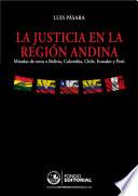 Libro La justicia en la región andina