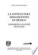La justicia para adolescentes en México