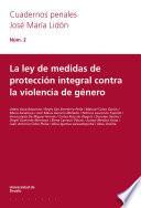 Libro La ley de medidas de protección integral contra la violencia de género