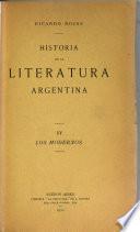 La literatura argentina: Los modernos