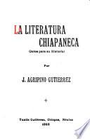 La literatura chiapaneca