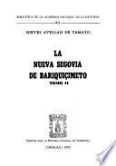 La Nueva Segovia de Bariquiçimeto