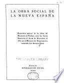 La obra social de la nueva España