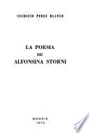 La poesía de Alfonsina Storni