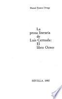 La prosa literaria de Luis Cernuda, el libro Ocnos