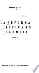 La reforma política en cColombia ...