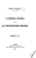 La República española ante la revolución cubana