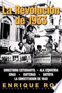 Libro La revolución de 1933 en Cuba
