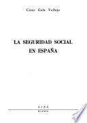 La seguridad social en España